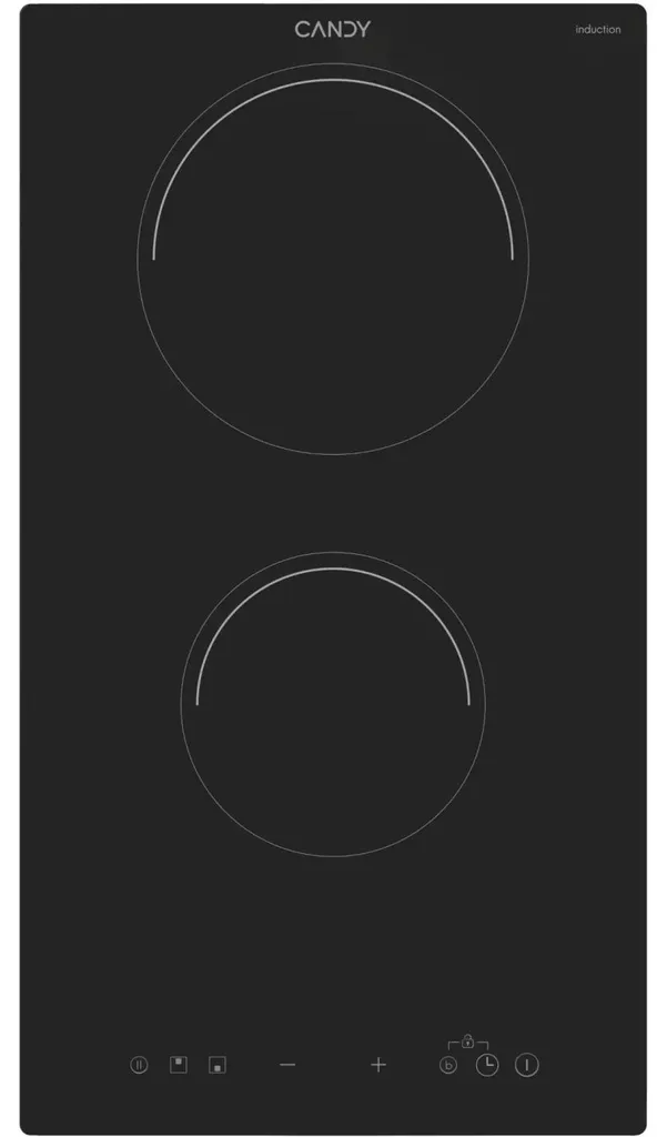 Dominos induction Candy CID 30/1 Noir 2 foyers encastrable pour cuisine