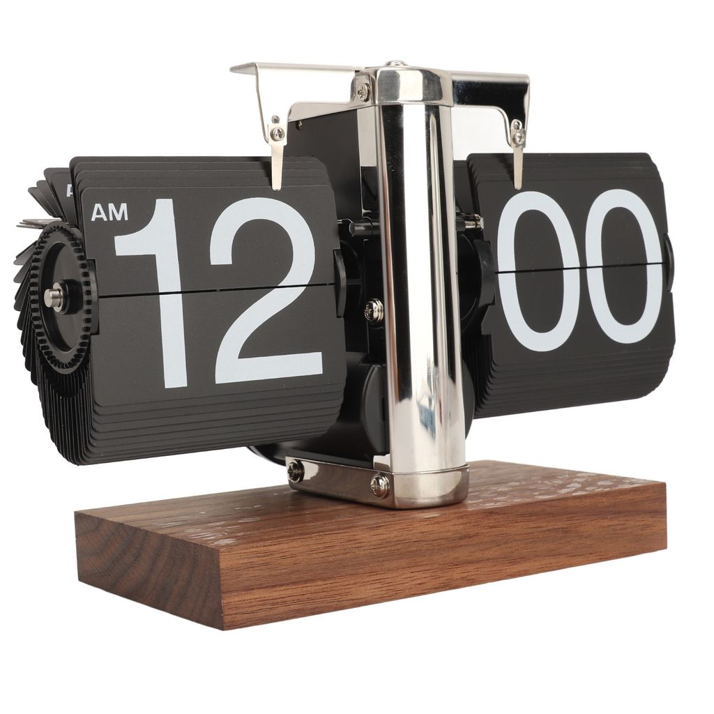 Retro-Uhr, digital, zum Herunterklappen, automatisches Produktbild 6