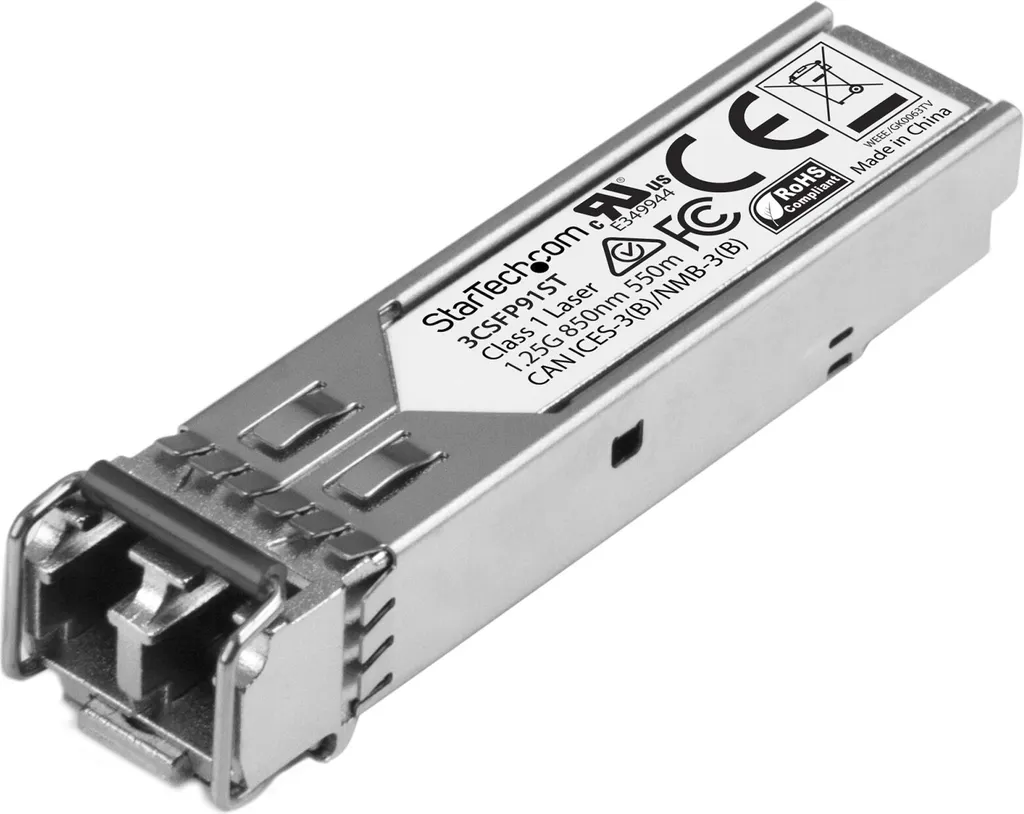 Module Fibre SFP 1000Base-SX StarTech Multimode LC 850nm Compatible HP HP