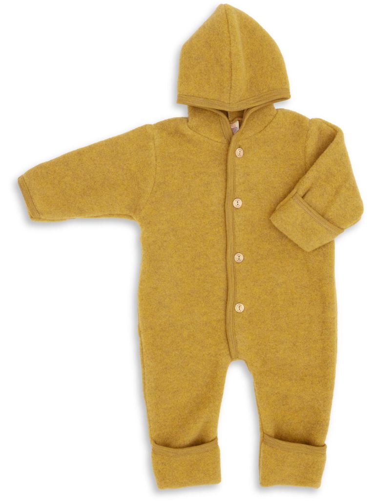 Engel Baby-Overall mit Kapuze, Holzknöpfen und Umschlag Produktbild 