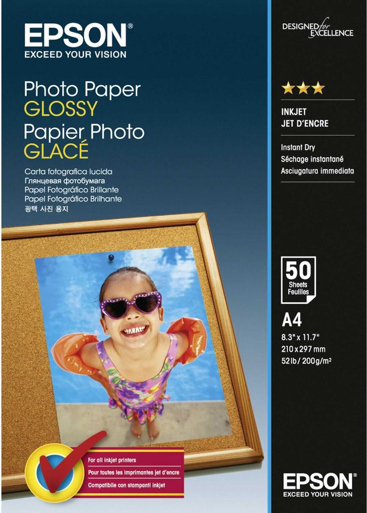 Papier fotograficzny Epson błyszczący Papier fotograficzny Zdjęcie produktu 