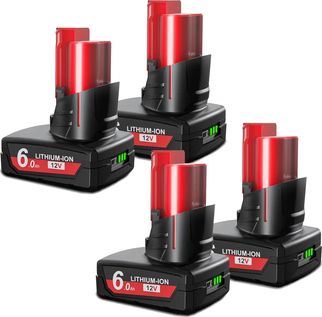 Batterie 6000mAh 4STK 6000 avec charge rapide pour une autonomie longue