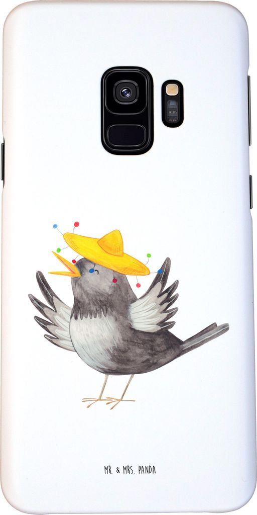 Mr. & Mrs. Panda Samsung Galaxy S9 Handyhülle Rabe Sombrero Produktbild 