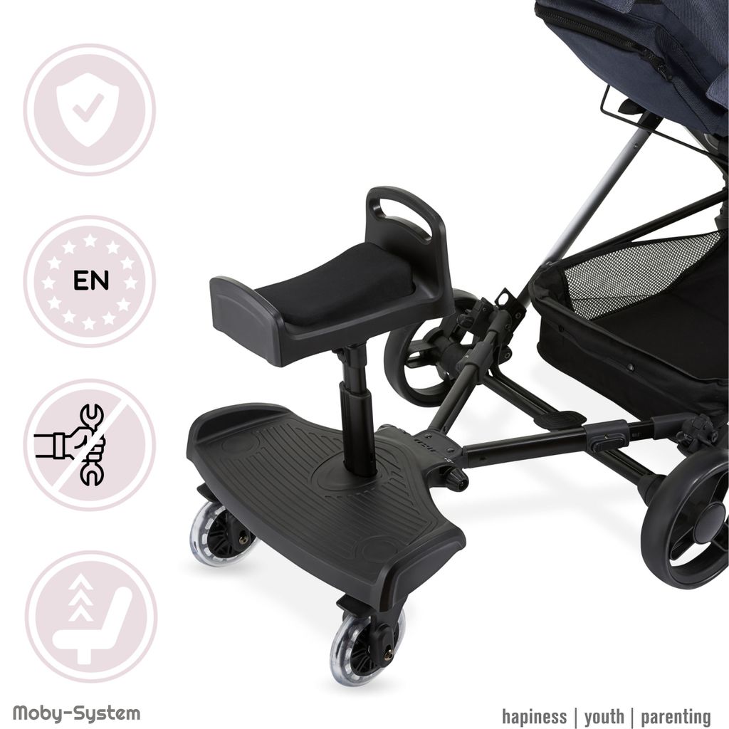 Moby-System BUGGY2GO Prodloužený kočárek s nastavitelným Obrázek produktu 4
