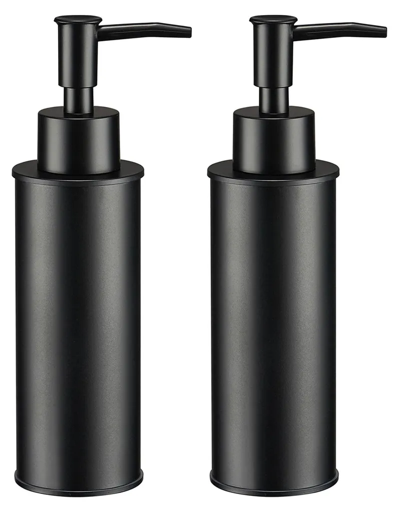 Distributeur de savon anti-rouille avec revêtement intérieur - Lot de 2