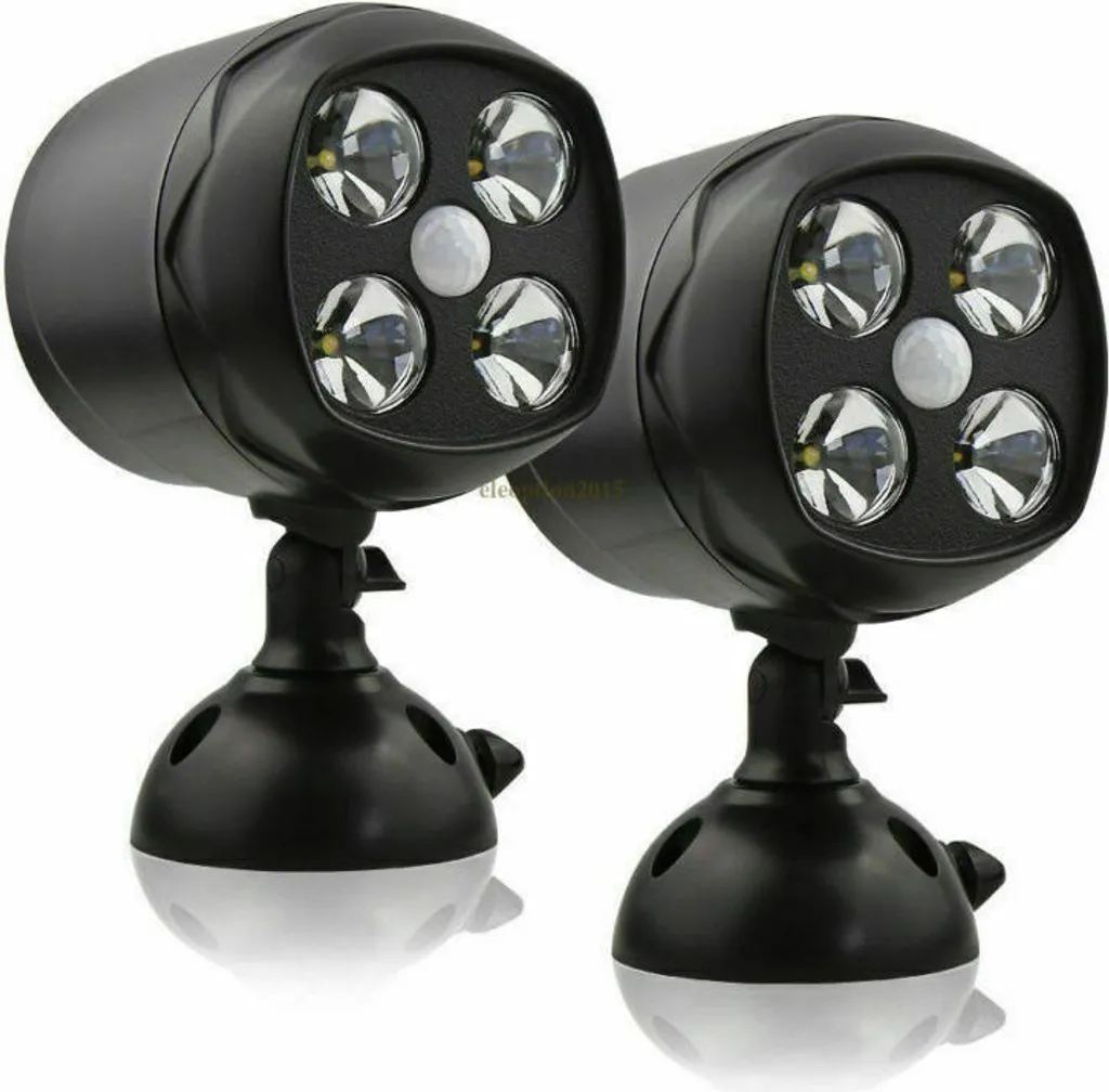 Applique murale LED pour garage et jardin avec capteur de mouvement