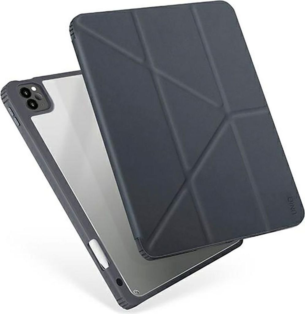 UNIQ Moven iPad 10.2" (9./8./7. Gen) – Stoßfestes Case – Charcoal Grey