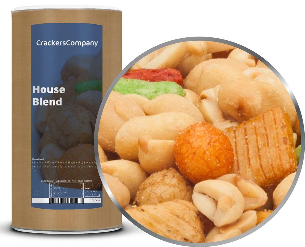 CrackersCompany Haus-Mischung (House Blend), Membrandose 500 g