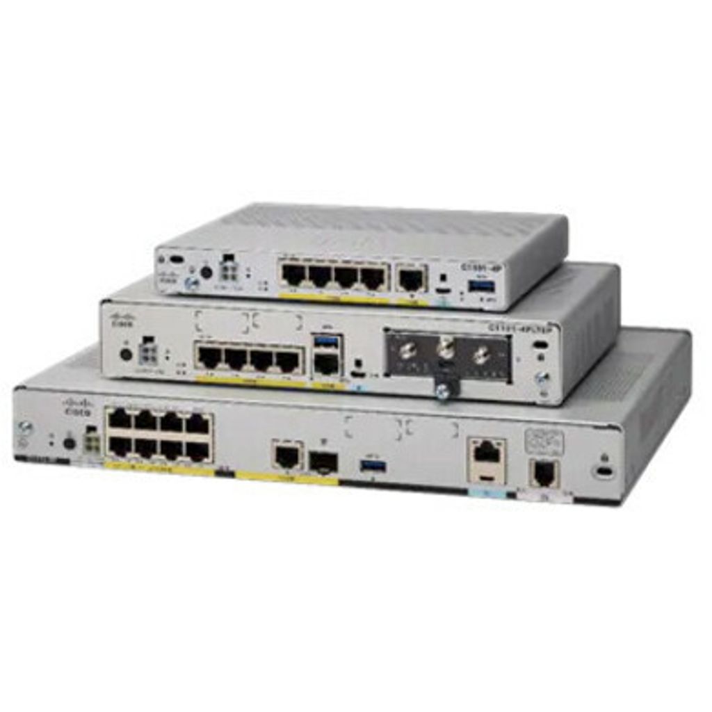 Cisco C1109-4PLTE2P, Ethernet-WAN, Gigabit Ethernet, Grau