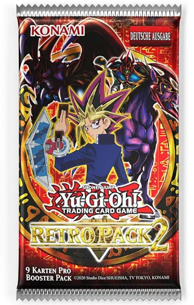 Yu-Gi-Oh! Retro Pack 2 - 1 Booster - REPRINT - Deutsch