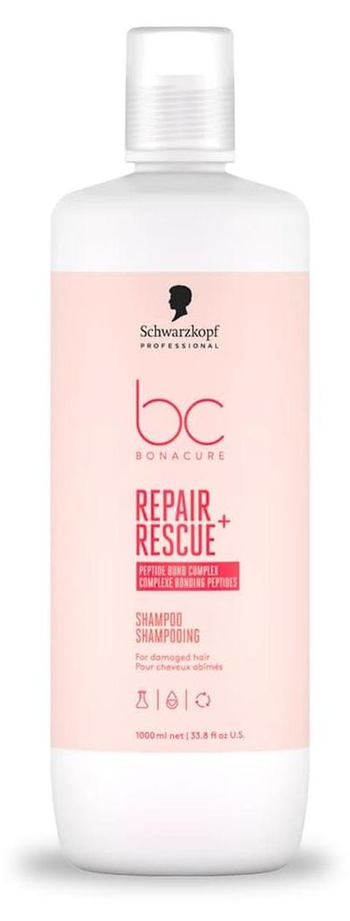 Champú Schwarzkopf BC Repair Rescue, 1000 ml Imagen del producto 