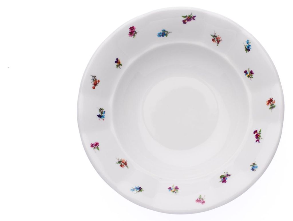 Talíř hluboký, český porcelán, házenka, 24 cm, G. Benedikt Obrázek produktu 