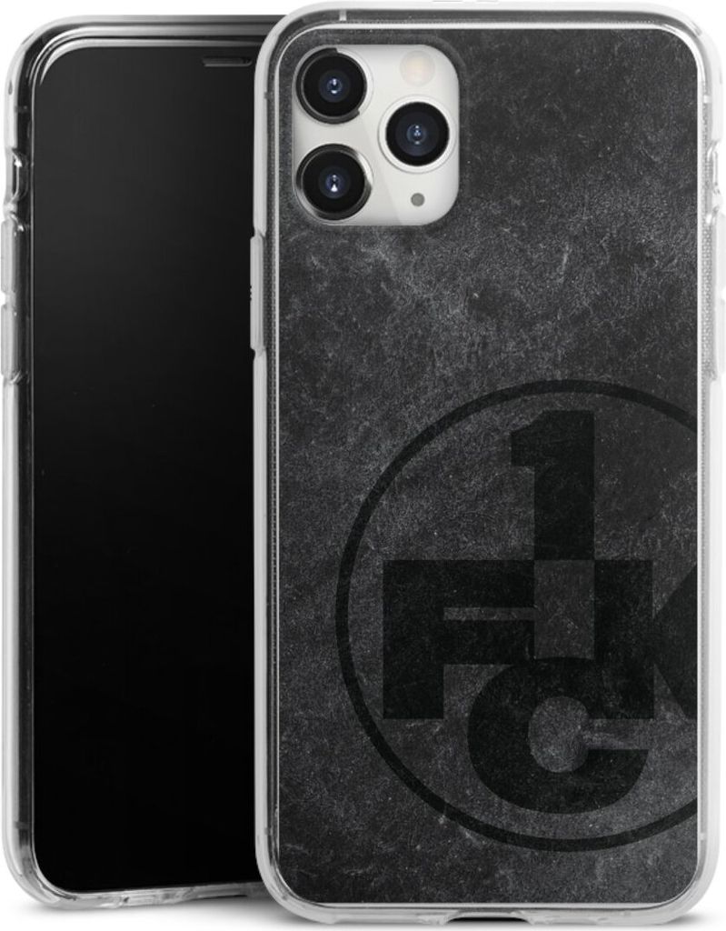 DeinDesign Handyhülle für Apple iPhone 11 Pro Max Silikon Hülle Case Smartphone Schutzhülle 1. FC Kaiserslautern 1. FCK Beton