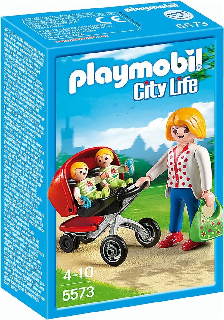 PLAYMOBIL 5573 Poussette pour jumeaux Image du produit 