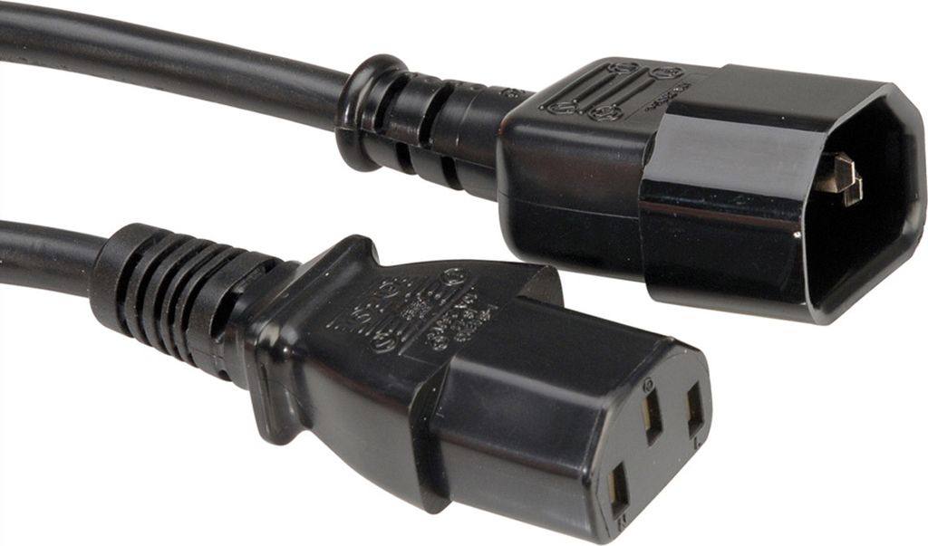 ROLINE Kabel síťový prodlužovací, IEC320 C14 - IEC320 C13, Obrázek produktu 4