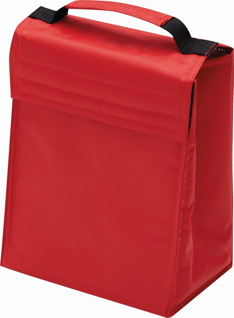 Kleine Kühltasche 20x14x25 – Isoliertasche für Snacks und Getränke, 6 Liter – Robuste Thermotasche, optimaler Isolierung rot