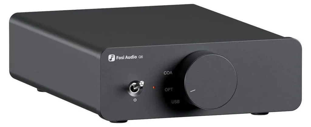 DAC USB-C pour PC et TV avec sortie Subwoofer Fosi Audio Q6 Mini