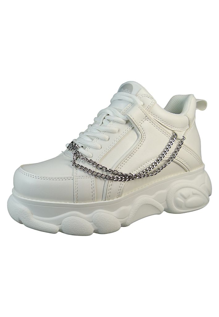Buffalo Damen Low Sneaker CLD Corin Chain 3.0 1636081 Weiß