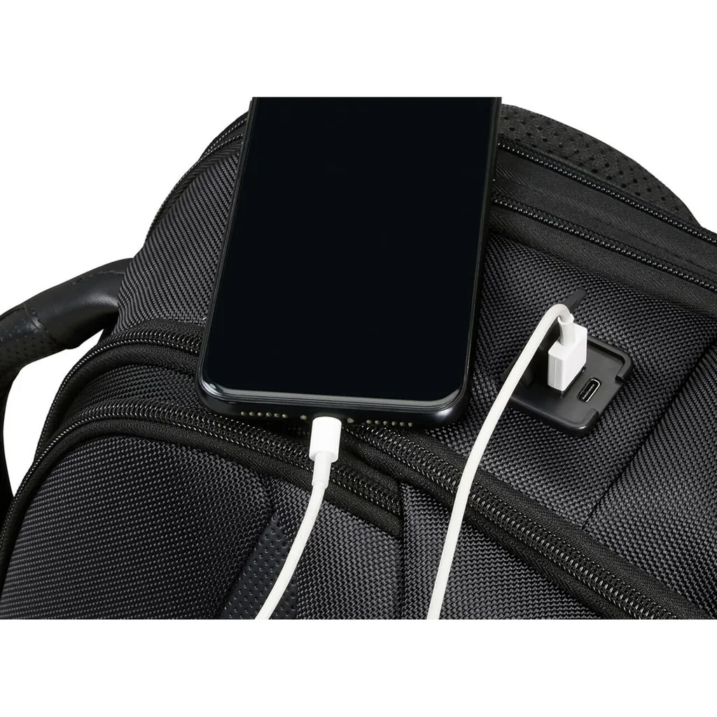 Sac à dos ordinateur 15.6" Samsonite Pro-DLX 6 extensible noir robuste