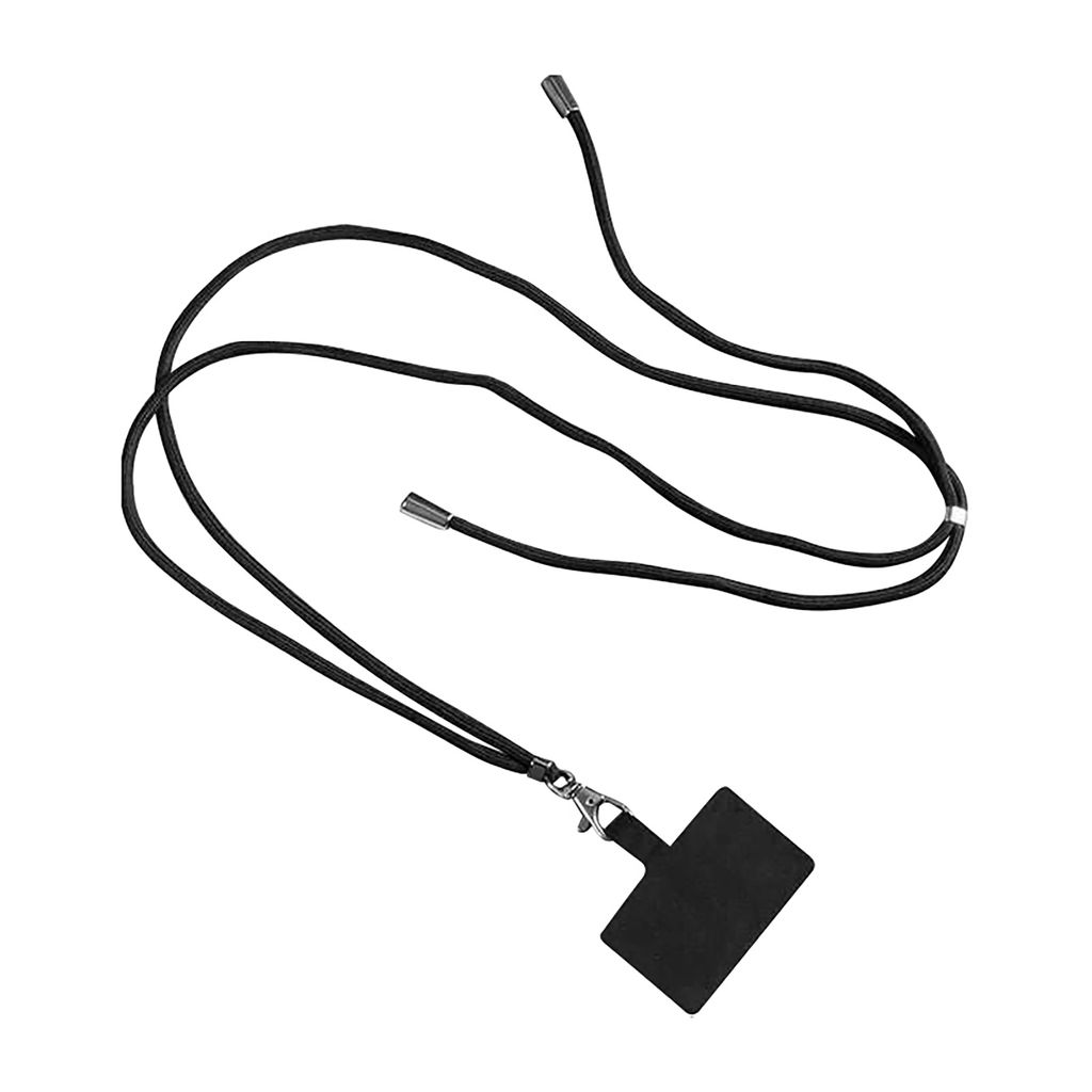 Telefon lanyard universell verstellbarer Kleidung-resistent-Schwarz