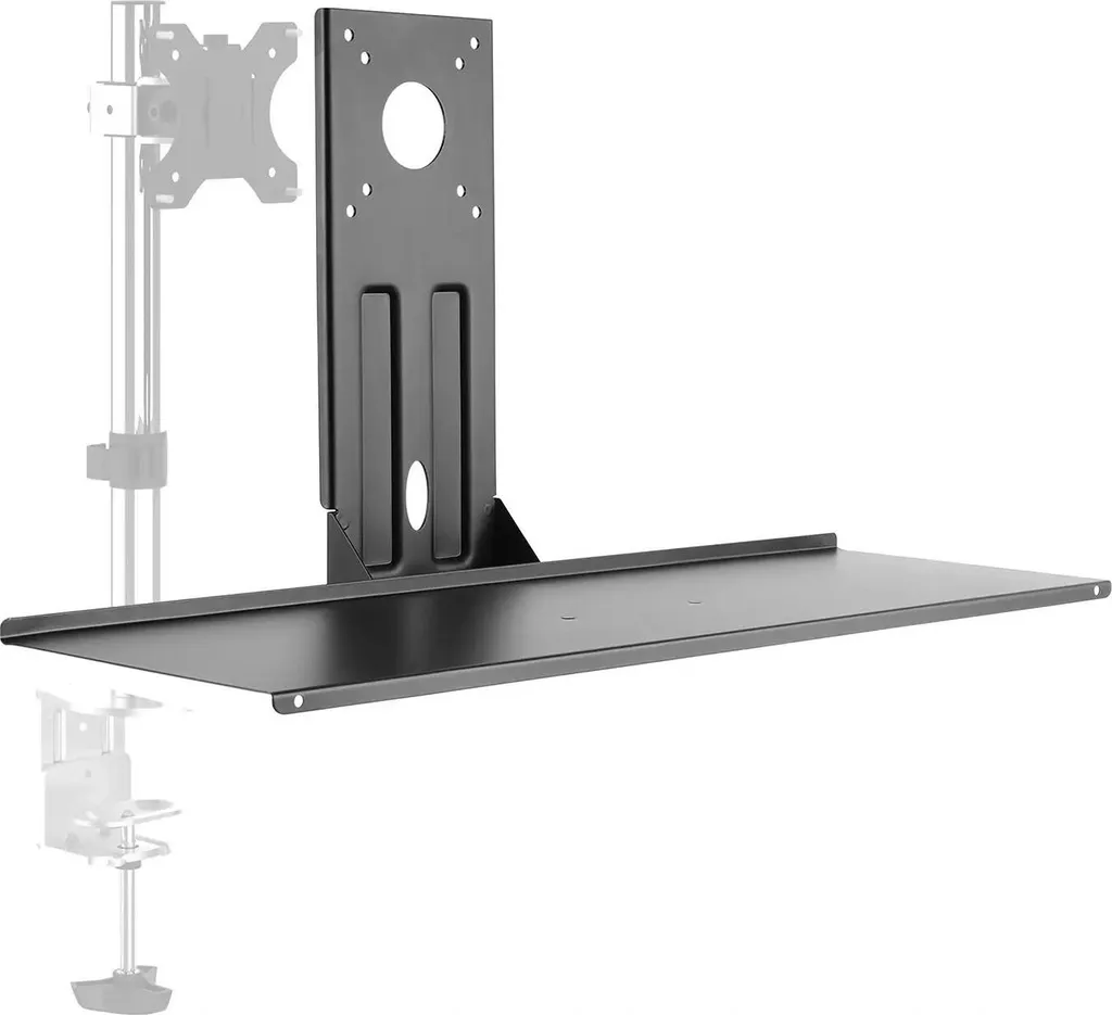 Support Clavier VESA pour Bureau Assis Debout - Station de Saisie Ergonomie