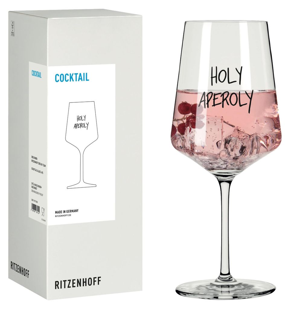 Ritzenhoff Be Happy, bicchiere da cocktail con frasi Immagine del prodotto 