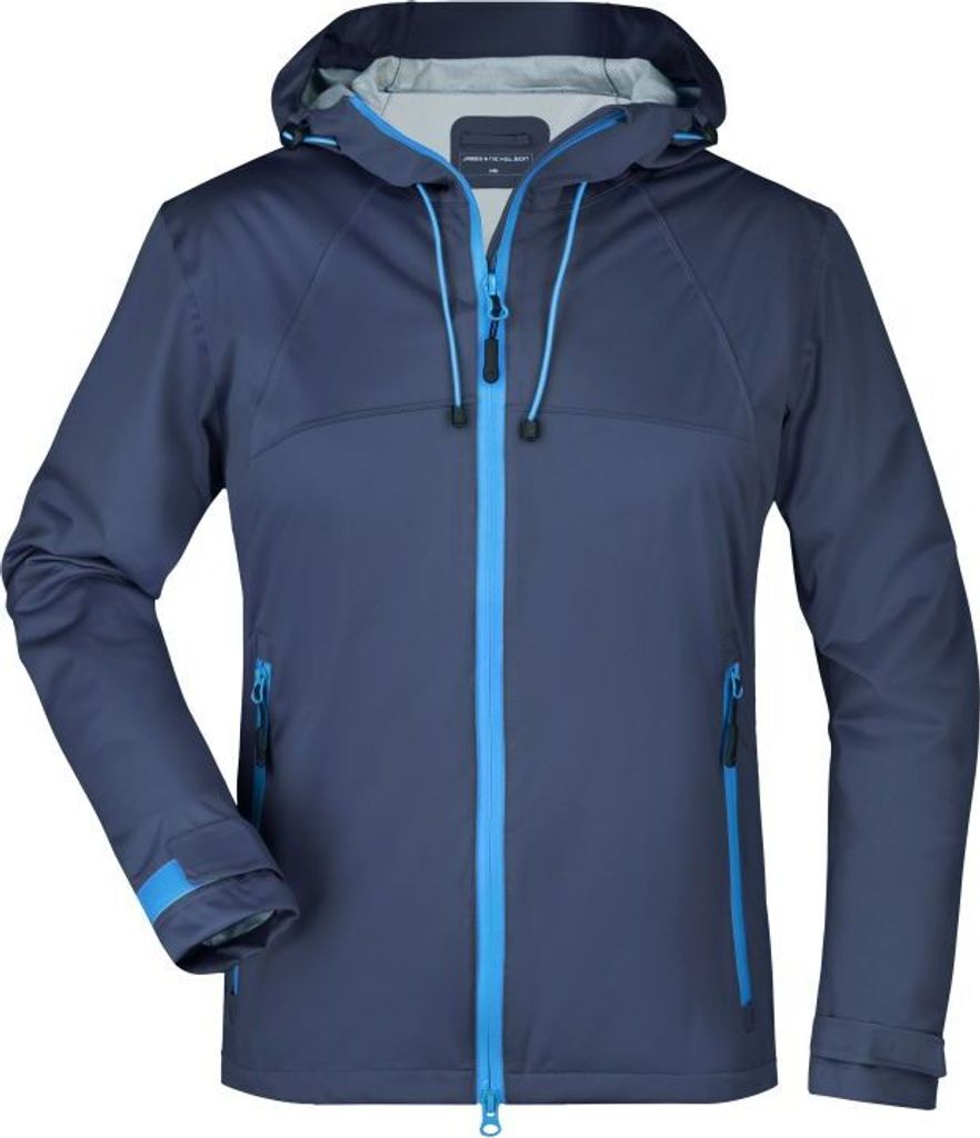 Ladies' Outdoor Jacket navy/cobalt, Gr. XXL
