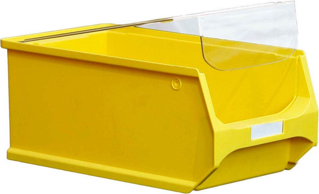 Staubdeckel 10x transparente Abdeckung für Sichtlagerbox 4.0 & 4.1 | HxBxT 0,3x19,2x31,5cm | Schmutzdeckel, Schutzdeckel, Sichtlagerbehälter, Sit...