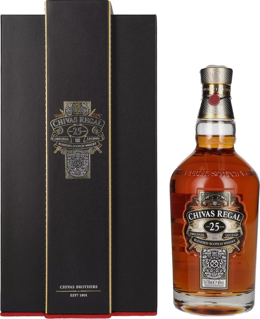 Chivas Regal 25 Years Old Scotch Whisky 40% 0,7L Immagine del prodotto 
