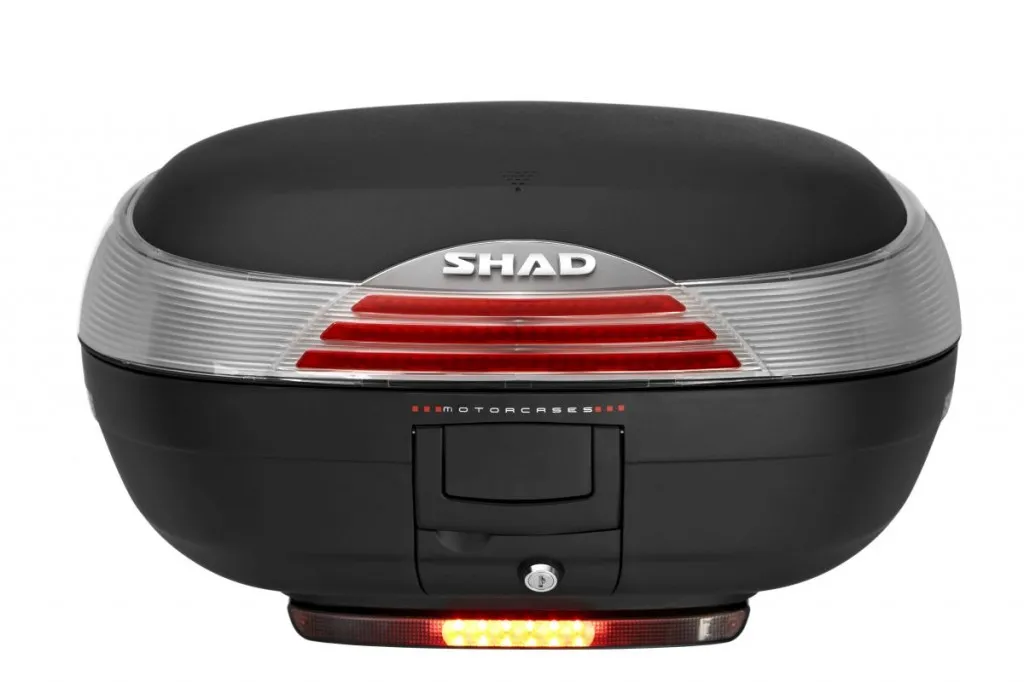 Solution de stockage moto SHAD léger ensemble de 3 topcases noirs - 3
