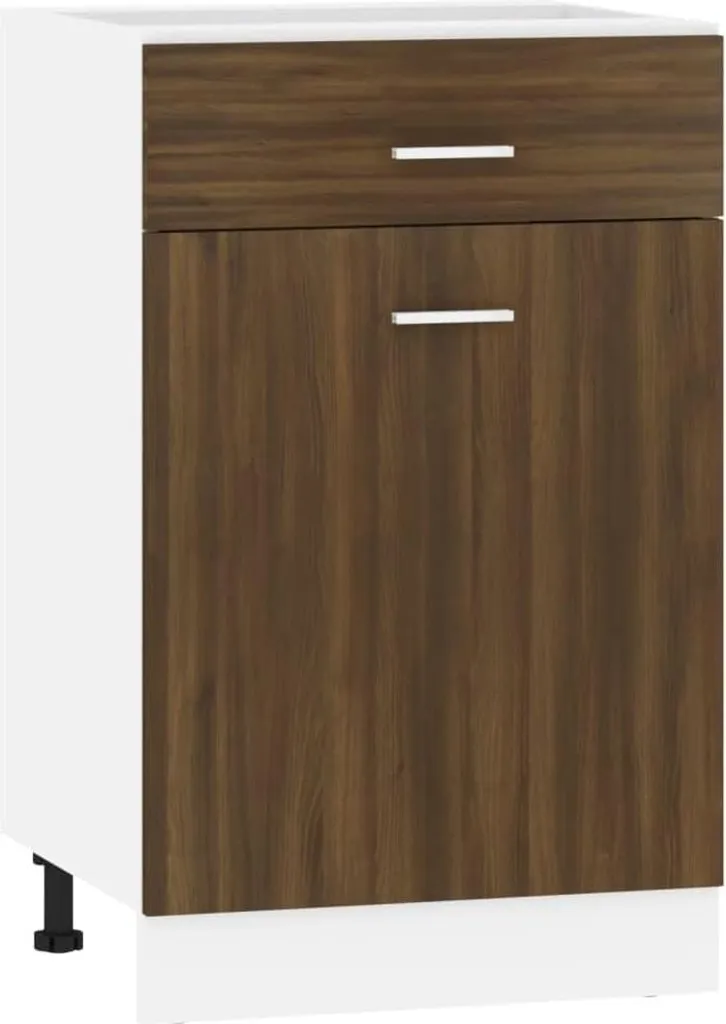 Armoire de cuisine 50 cm gris - Fini le désordre avec ce meuble fin