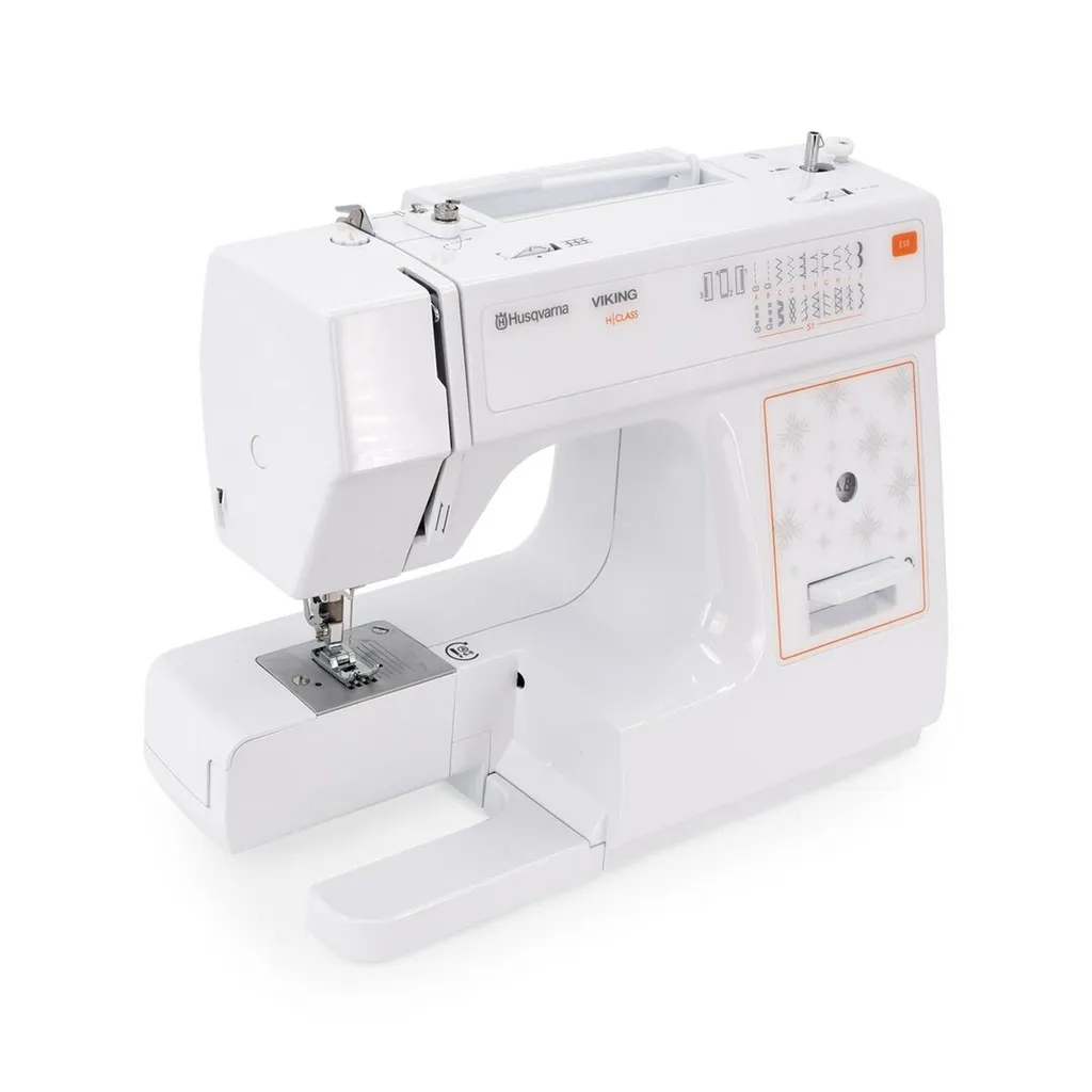 Machine à Coudre Husqvarna Viking Class E10 avec 21 Points de Couture