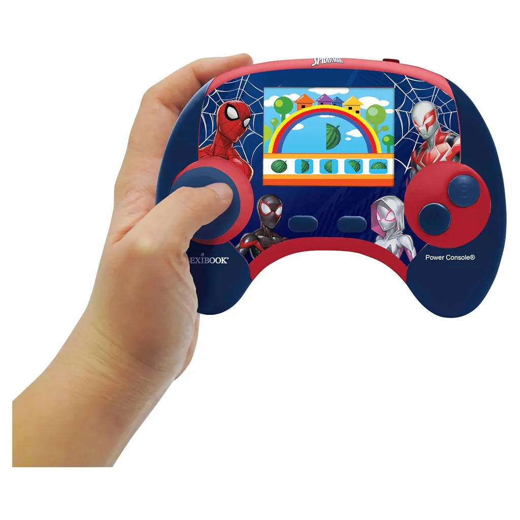 Console Spiderman Bilingue pour Apprendre sans Écran Nocif ni Internet