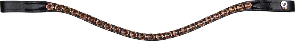 Bandeau de bridon Waldhausen X-Line Boost idéal pour le dressage chic