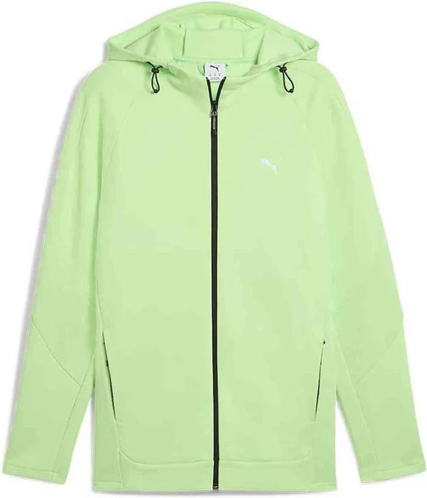 Veste Puma 684613-49 Vert pour Homme Taille M - Coupe Standard Confort