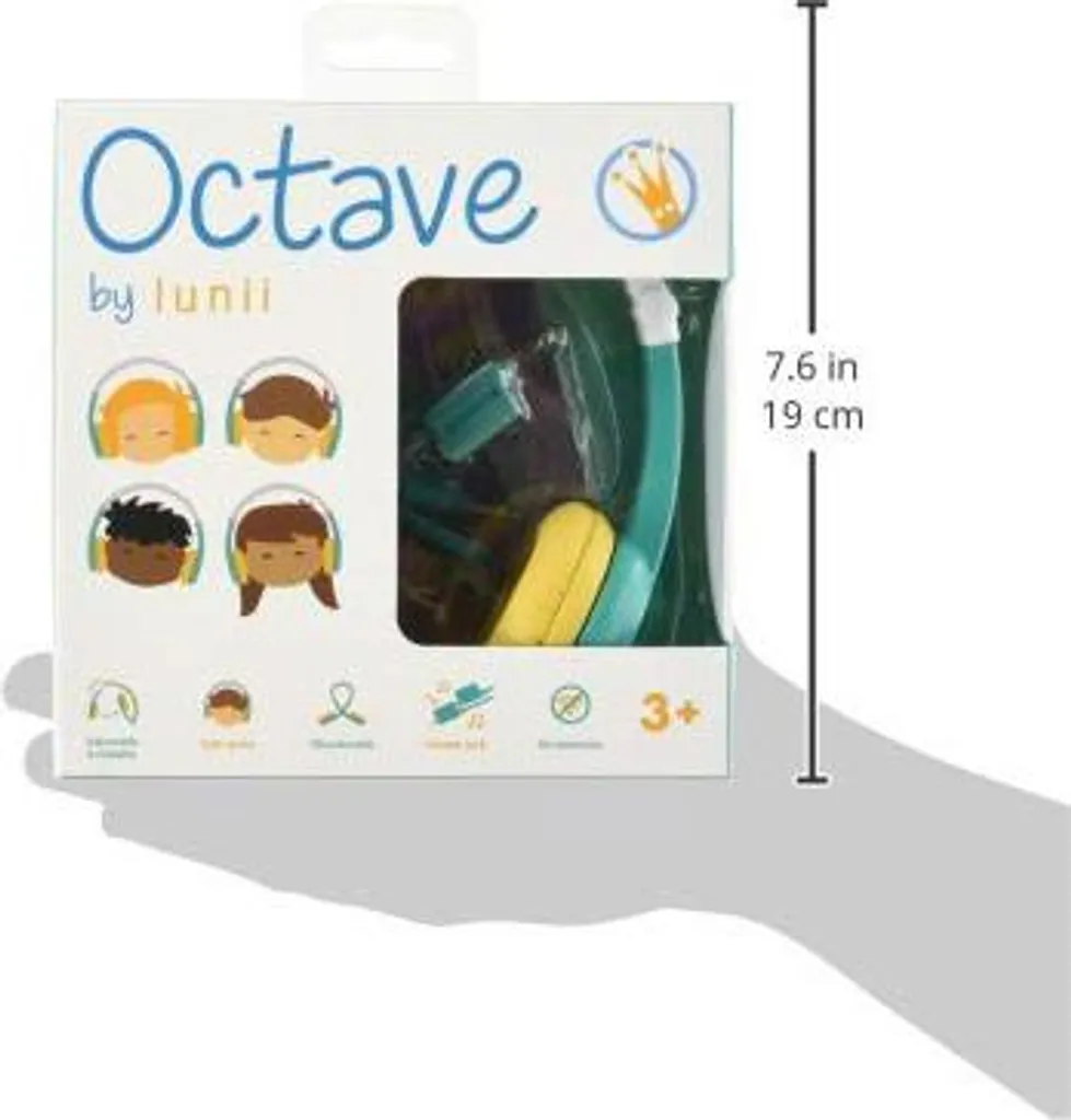 Casque audio enfant Octave Lunii avec volume limité pour protéger l'audition