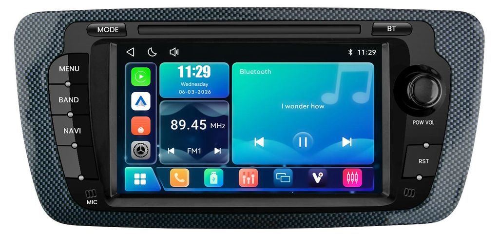 Autoradio Linux da 7 pollici per Seat Ibiza IV 2009-2013 Immagine del prodotto 
