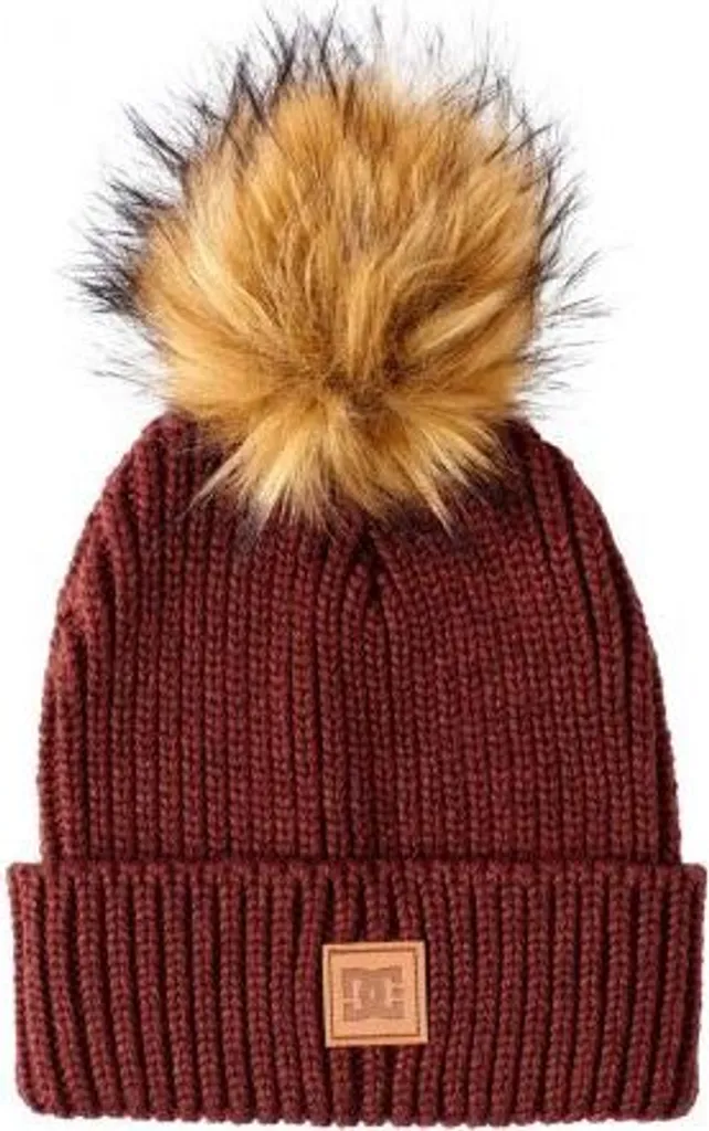 Berretto DC Shoes Splendid WMS Marrone - Cappello Invernale Donna Caldo