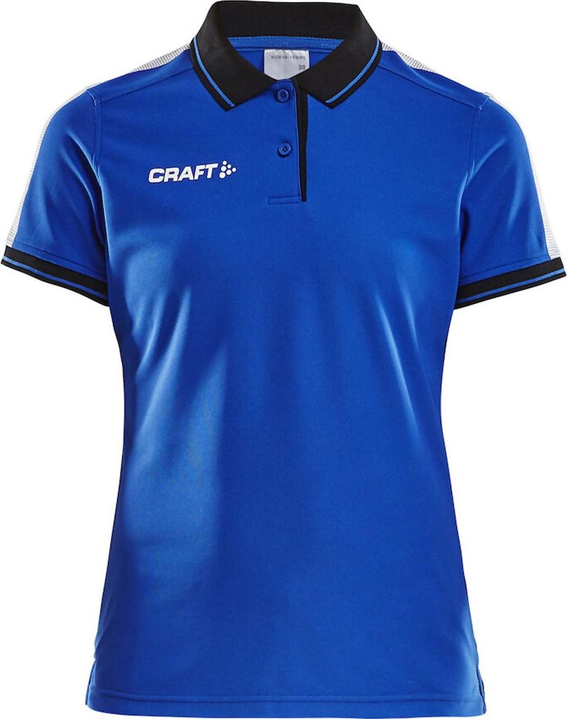Craft Pro Control Poloshirt Damen - Royal / Schwarz