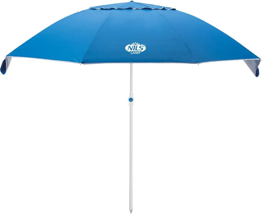 Grand Parasol de Plage Inclinable 220cm - Protection UV Haute Qualité