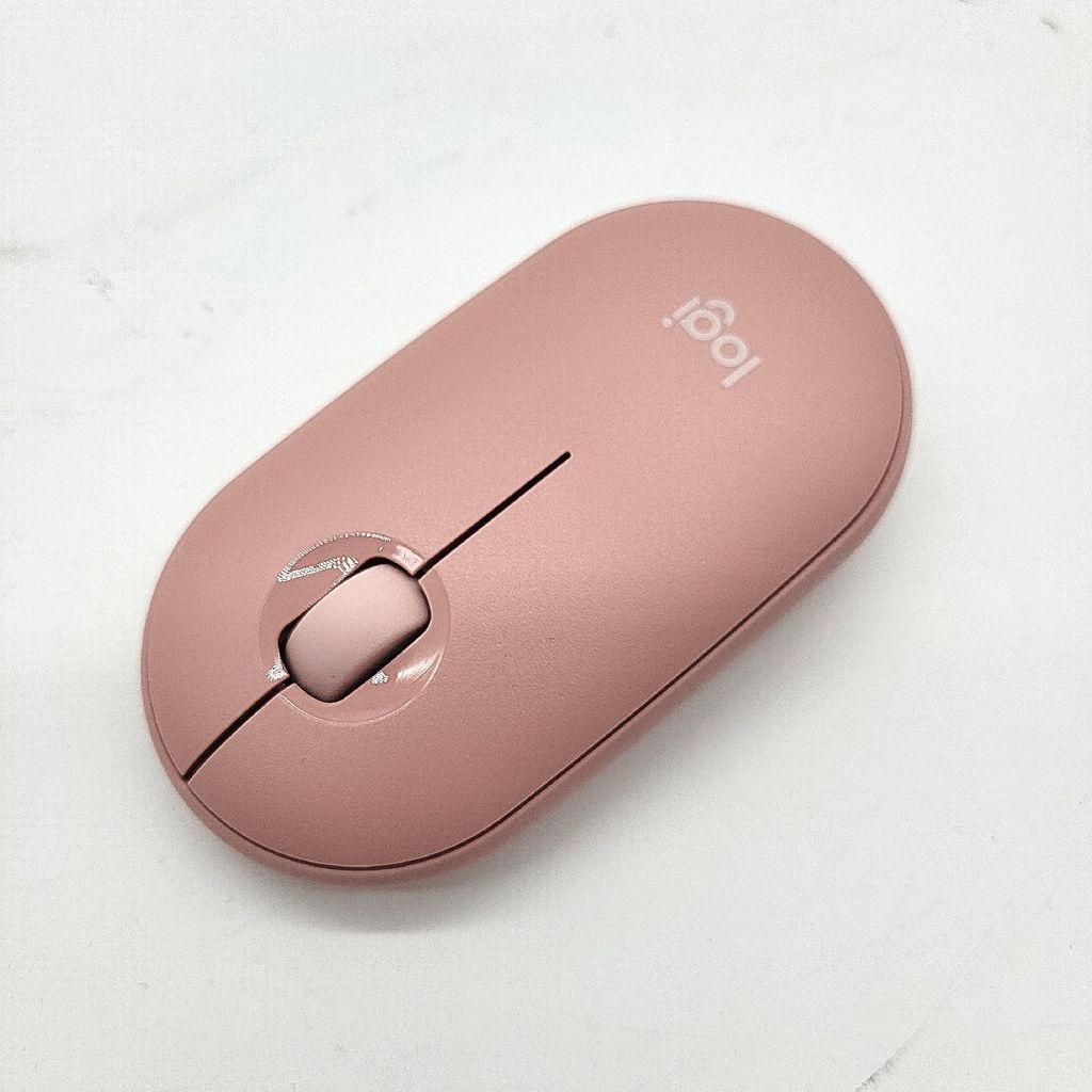 Logitech Pebble M350s Bluetooth Maus mobil leicht flach Mauspad