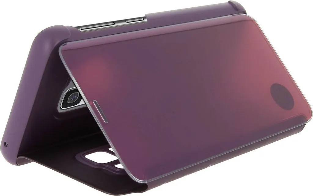 Coque Samsung S9 Violette Clear View avec Fenêtre Interactive - 14