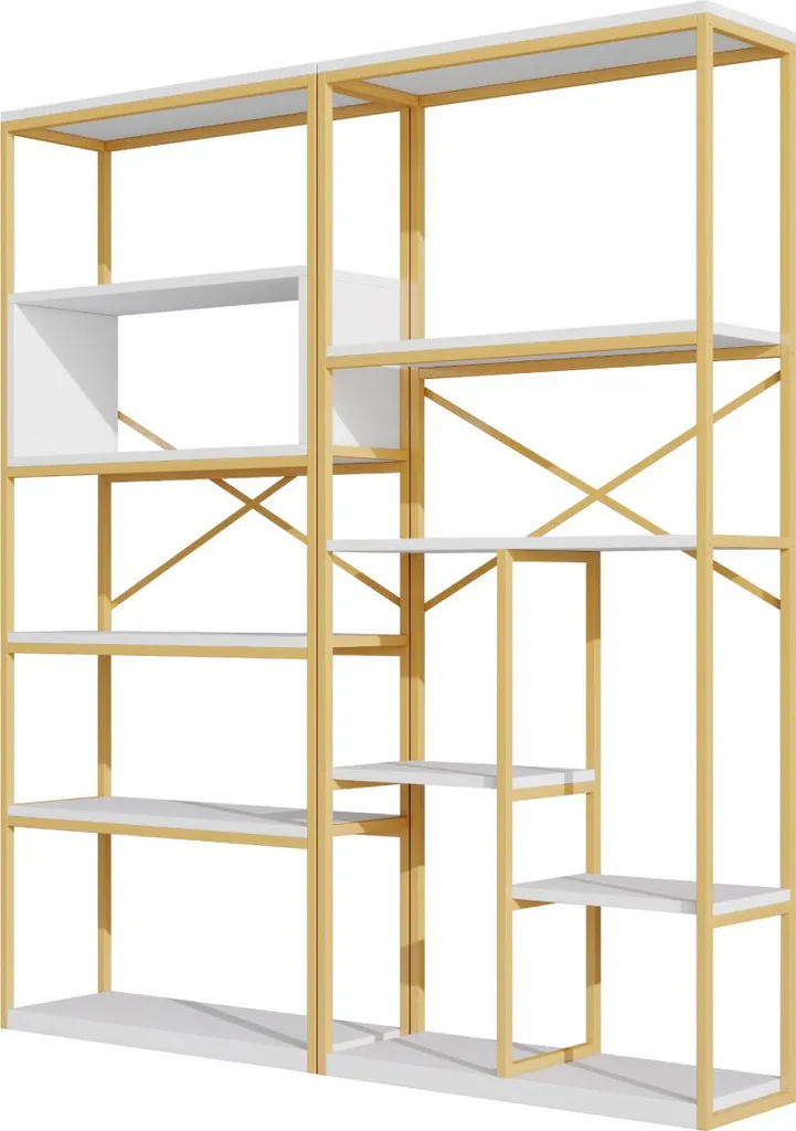 Étagère bibliothèque robuste et facile à monter - Solution rangement 180cm - 13