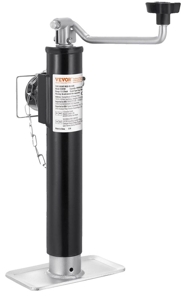 VEVOR zdvihák prívesu, dynamická nosnosť 907 kg, zváraná, Obrázok produktu 