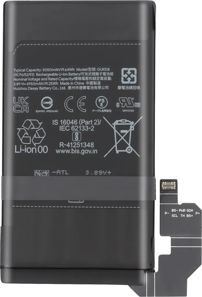 Batterie Google Pixel 8 défectueuse ? Changez pour la GS35E 4575mAh