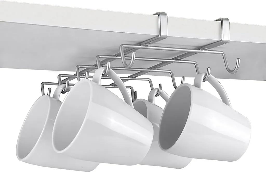 Sous-étagère Porte-tasses : Fini le Désordre avec ce Support de Cuisine