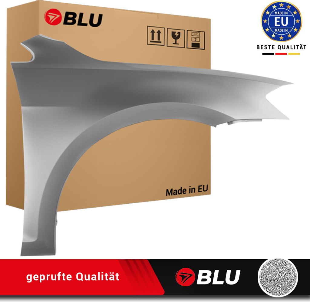 BLU Błotnik pasujący do VW Volkswagen Golf VII 7 LB7W Prawy Zdjęcie produktu 