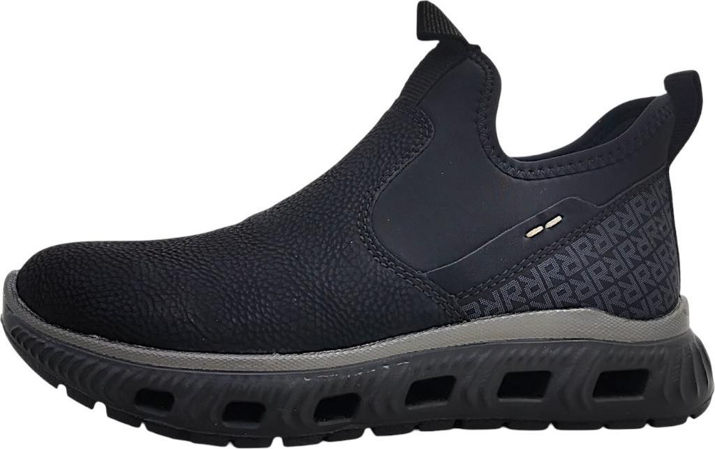Rieker  Damenschuhe Halbschuhe Slipper Schwarz Freizeit Productafbeelding 