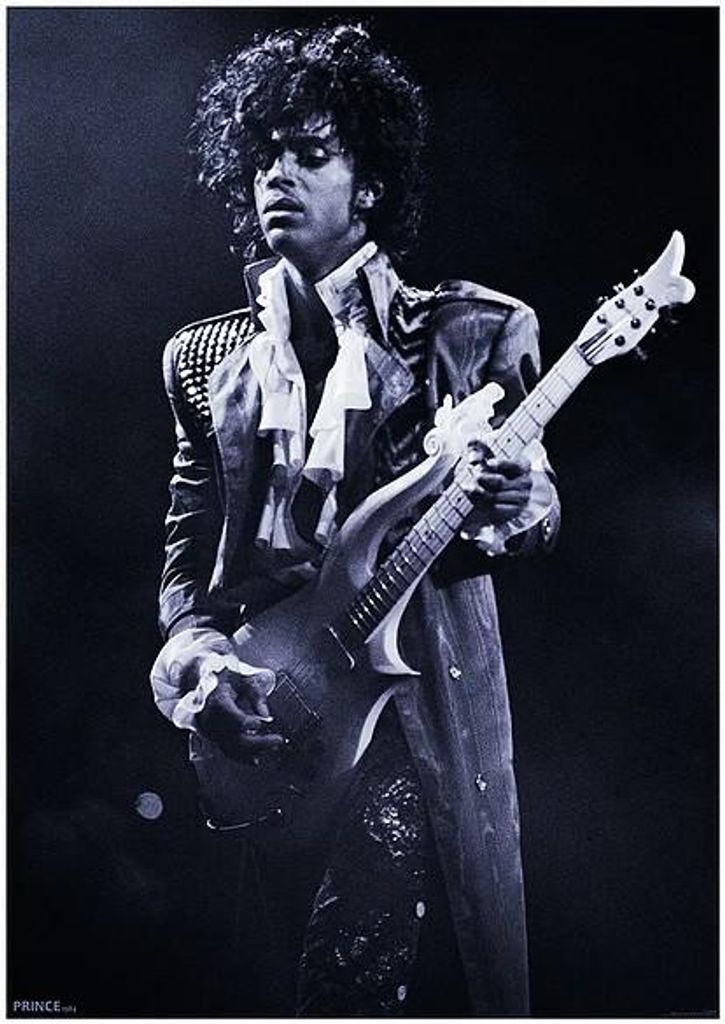 PRINCE - Purple Rain, 1984 - Locandina/Poster - 59x84 cm Immagine del prodotto 