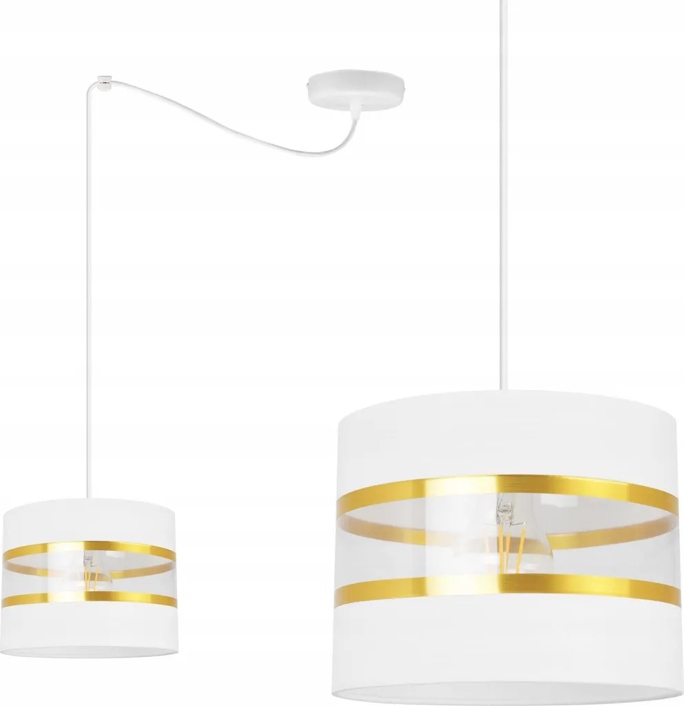 Plafoniera Sospensione in Tessuto Moderno: Lampadario Design per Interni
